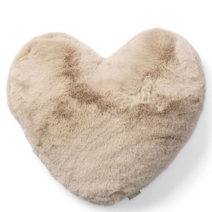 Kussen Heather Heart Alba faux fur