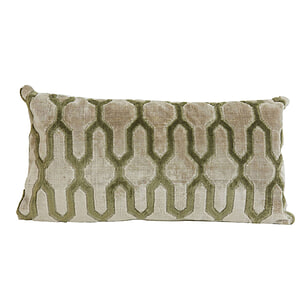 Kussen Jembana zand olijf 60x30