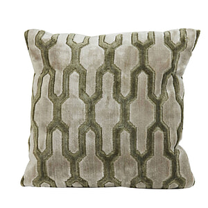 Kussen Jembana Zand Olijf Groen 45x45