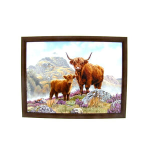 Laptray Schotse Hooglander