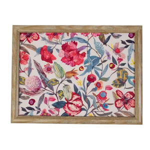 Laptray Zara bloemen 75x50
