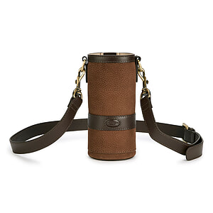 Leather Bottle holder Westport Walnut