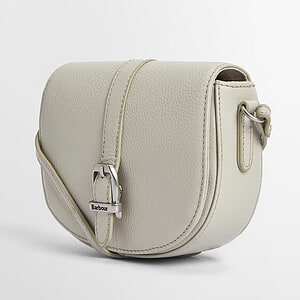 Leren zadeltas Laire Light Sand