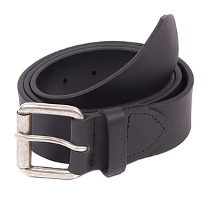 matt leren riem black