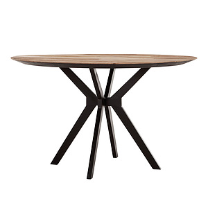 Memphis eettafel rond 130cm