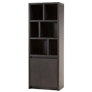 Milaan Wandkast 1 deur / 6 open vakken