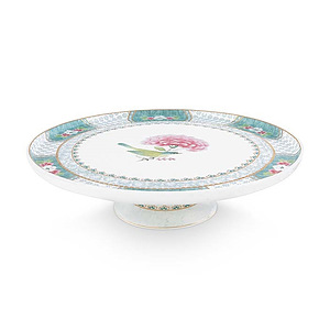 Mini Cake Tray blushing birds White 21cm