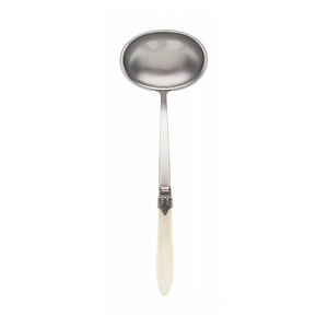 Murano soeplepel creme