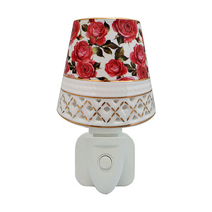 Nachtlamp Red Roses