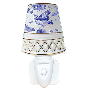 Nachtlampje Singing Birds Blue 