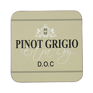 Onderzetter Pinot Grigio, set van 6