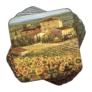 Onderzetter Tuscany, set van 6