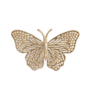 Ornament Butterfly glanzend goud M