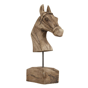 Ornament Horse hout weather barn 
