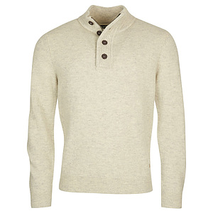 Herentrui Patch half zip Pearl