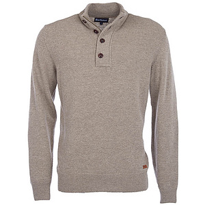 Herentrui Patch Half Zip Stone