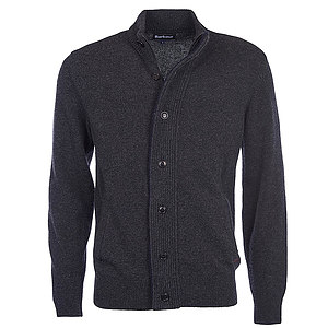 Herentrui Patch Zip Through charcoal Marl