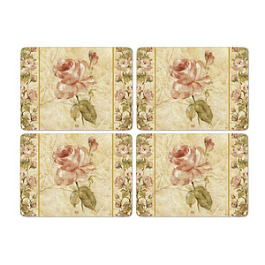 Placemat Antique Rose linen, set van 4