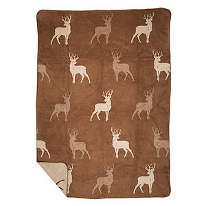 Plaid Hert Roest 150x200cm