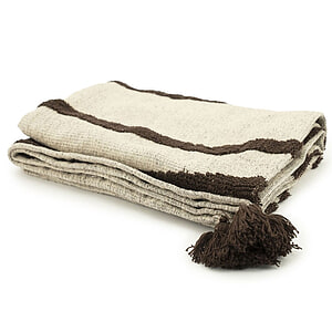 Plaid Majani Dark Brown