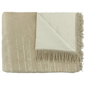 Plaid Streps Naturel 150x200