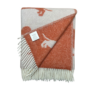 Plaid wol Teckel Rust