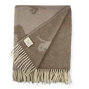 Plaid wol Teckel Sand/ coffee