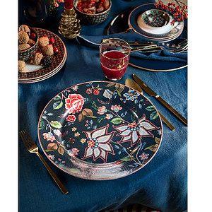 Plate Berry Blues Blue 32cm
