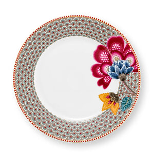 Plate Blooming Tales fantasy Khaki 21cm