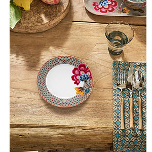 Plate Blooming Tales fantasy Khaki 21cm