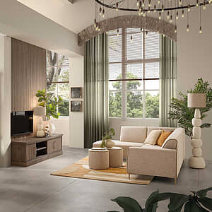 Quartz TV-dressoir 2 deurs