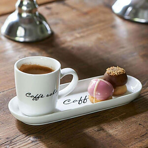 Riviera Maison Caffe Solo  - Kop met schotel 