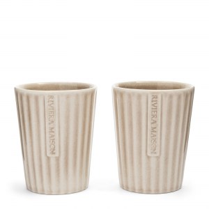 Riviera Maison Classic Ribbed Mok Set van 2