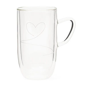 Riviera Maison Dubbelwandig glas With Love L 