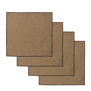 Riviera Maison Elegance Servetten set van 4