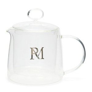 Riviera Maison Monogram Dubbelwandige Theepot