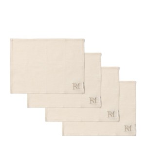 Riviera Maison Monogram Placemats set van 4