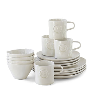 Riviera Maison Portofino Dinnerware set 16  white