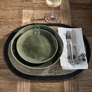 Riviera Maison Portofino Ontbijtbord Green