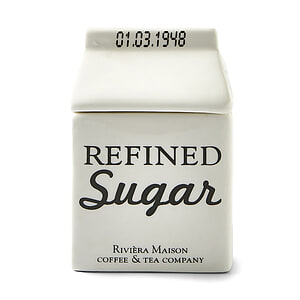 Riviera Maison Suikerpot Carton Jar 