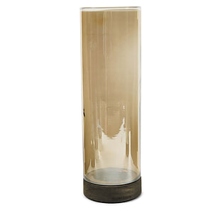 Riviera Maison Windlicht Selaire Hurricane Wood M