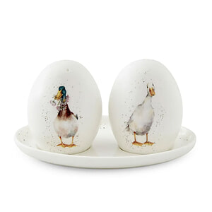 Salt & Pepper Ducks With Tray 