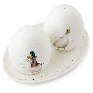 Salt & Pepper Ducks With Tray 