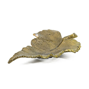 Schaaltje blad Goud