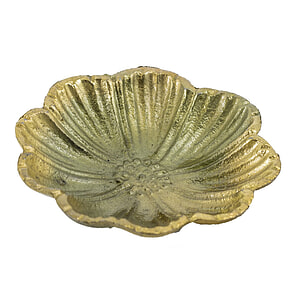 Schaaltje Bloem Goud L