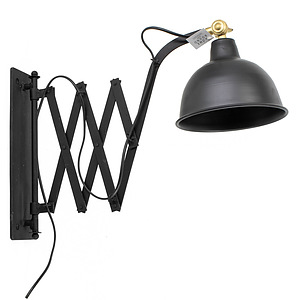 Schaarlamp Zwart 