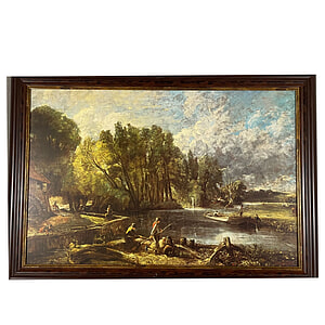 Schilderij met Lijst Natuur