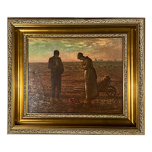 Schilderij met Lijst Op het land-3