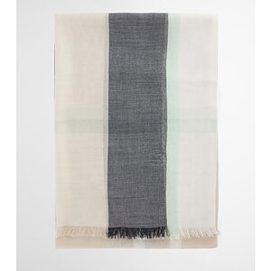 Sjaal Maisy Navy/ Mint tartan