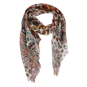 Sjaal Multi Marron